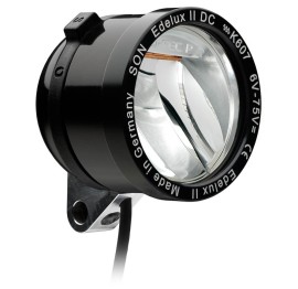 Přední světlo SON pro elektrokola DC 6V s 140 cm SON koax. kabel - napájení z hlavní baterie