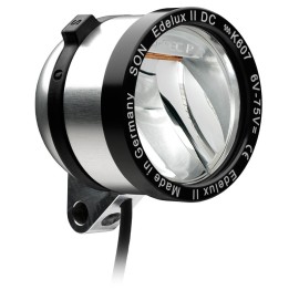 Přední světlo SON pro elektrokola DC 6V s 140 cm SON koax. kabel - napájení z hlavní baterie